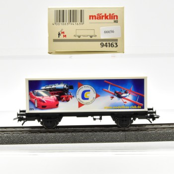 Märklin 94163 Container-Werbewagen "Modellbau-Club", (66656)