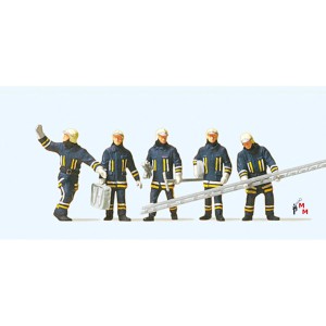 (Neu) Preiser 10484 Feuerwehrmänner,