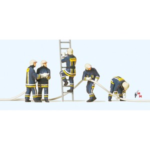 (Neu) Preiser 10485 Feuerwehrmänner,