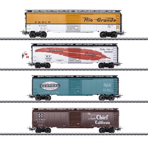 (Neu) Märklin 45712 US Güterwagen-Set "Tin Plate", MHI