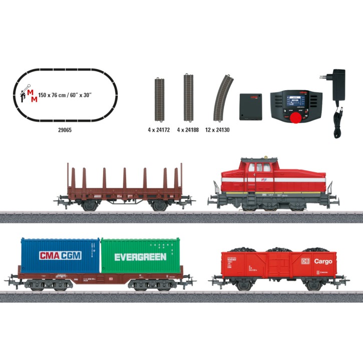 (Neu) Märklin 29065 Digitales Startset "Moderner Rangierverkehr",