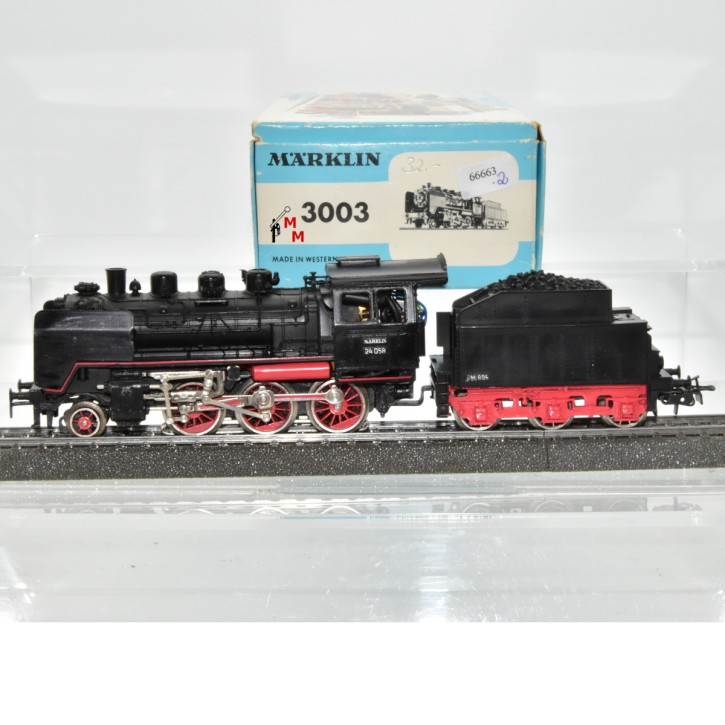 Märklin 3003.2 Dampflok BR 24 DB, mit Delta Decoder, (66663)