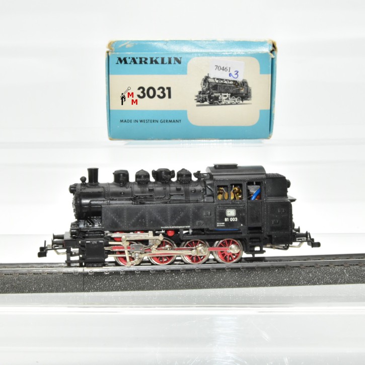 Märklin 3031.3 Dampflok BR 81 mit Telex, (70461)