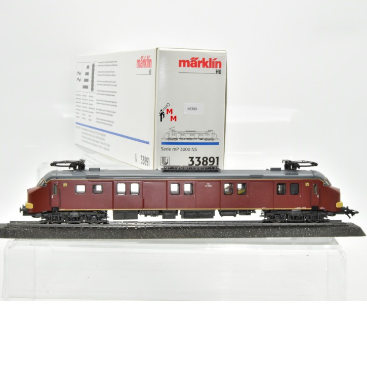 Märklin 33891 Triebwagen Serie mP 3000 der NS, (66389)