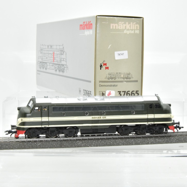 Märklin 37665 Diesellok "Demonstrator", Prototyp der Firmen NOHA und GM, (78747)