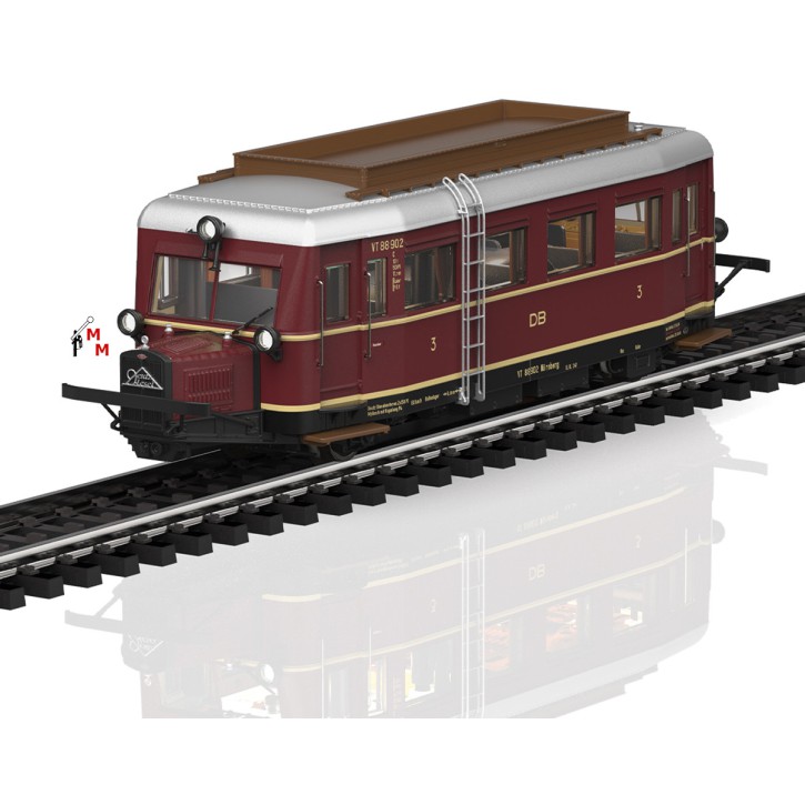 (Neu) Märklin 38135 Schienenbus Wismar (Schweineschnäuzchen) VT 88.9, DB Ep.III,