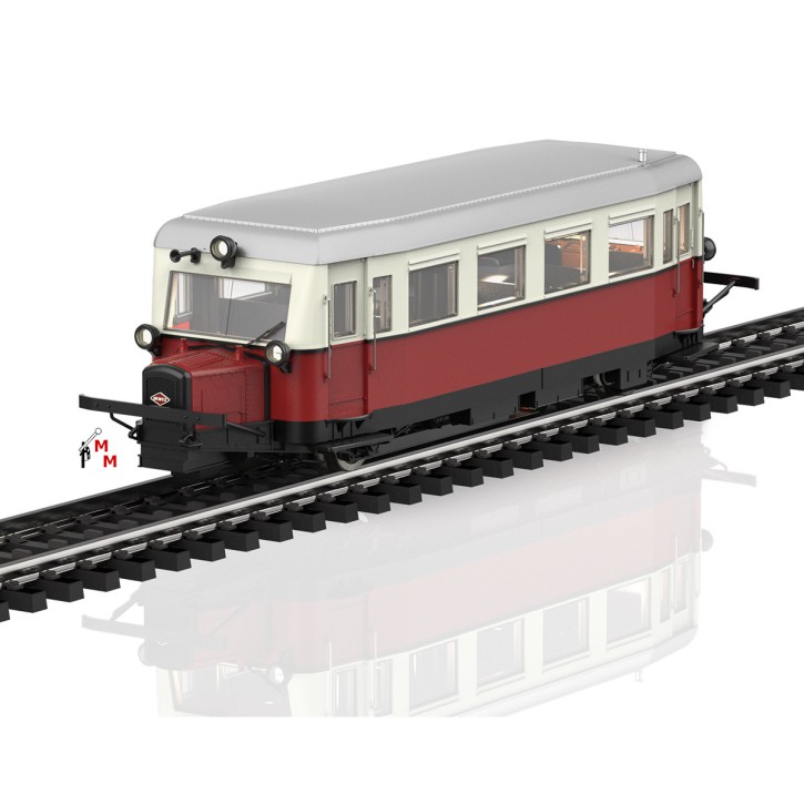 (Neu) Märklin 38138 Schienenbus Wismar (Schweineschnäuzchen) CVT34, SNCB, Ep.V,