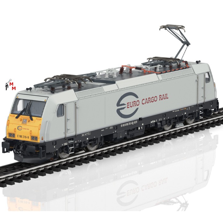 (Neu) Märklin 38804 E-Lok BR 186 der Euro Cargo Rail, (ECR), Ep.VI,