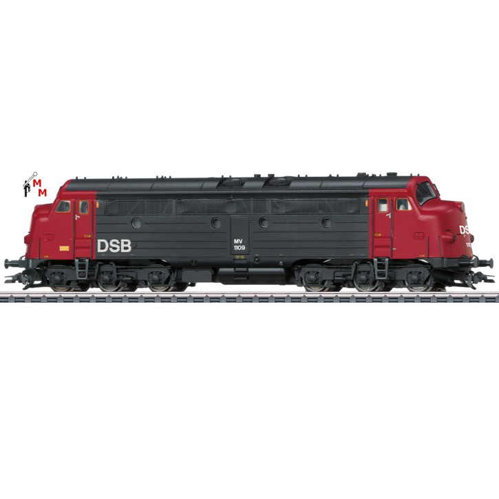 (Neu) Märklin 39688 Diesellok MV der DSB, Ep.IV,