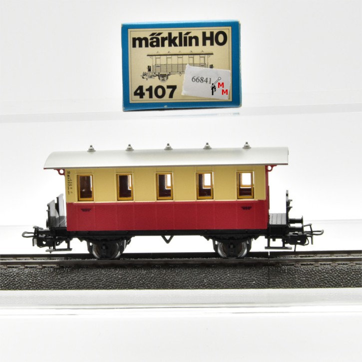 Märklin 4107.1 Plattformwagen-Privatbahnwagen, (66841)