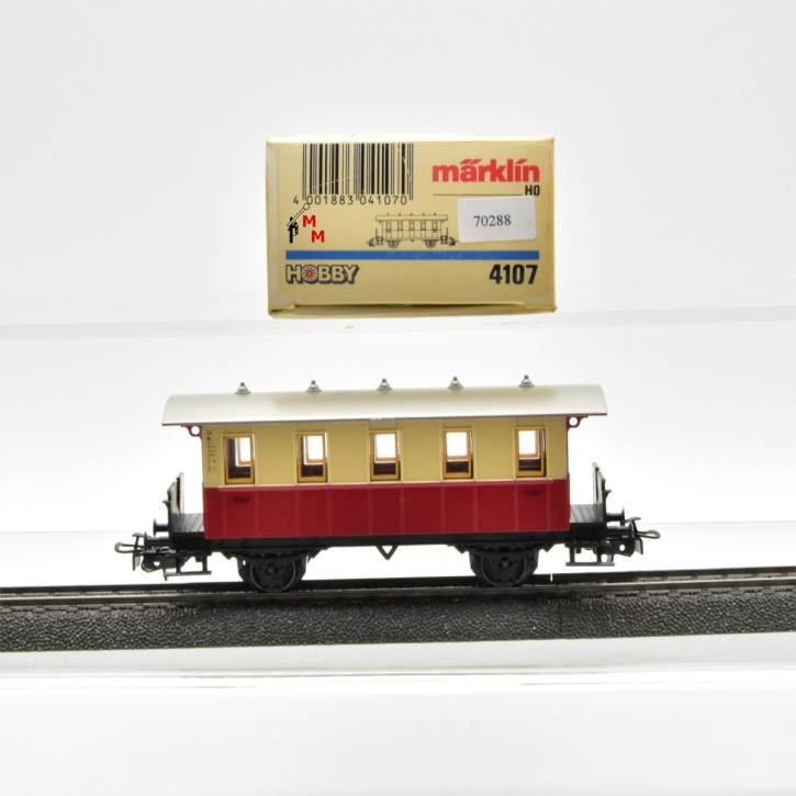 Märklin 4107.1 Plattformwagen-Privatbahnwagen, (70288)