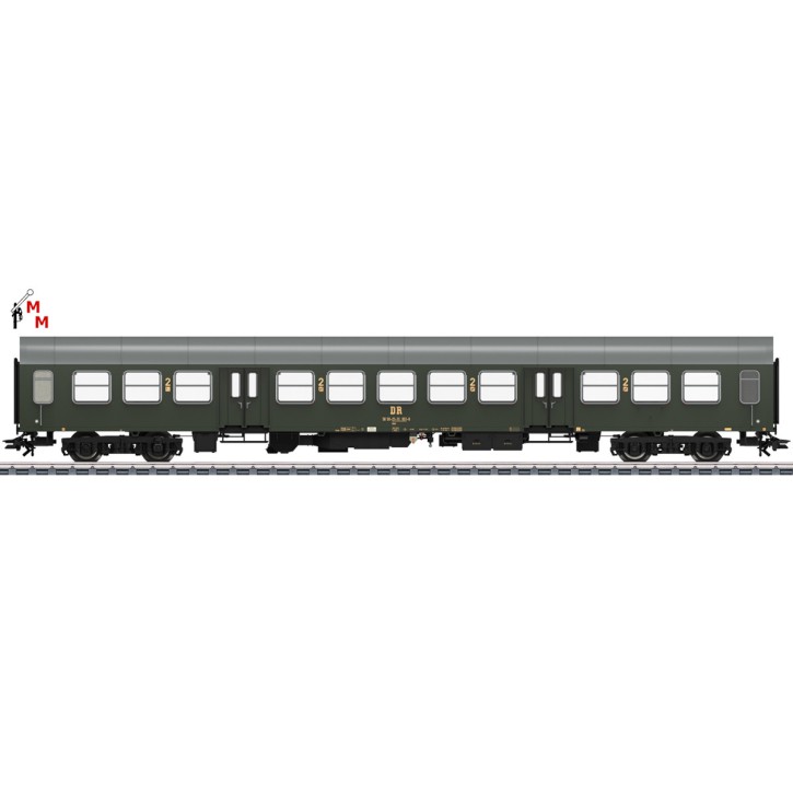 (Neu) Märklin 42581 Personenwagen der DR, 2. Kl. Ep.IV, Halberstädter Mitteleinstiegswagen,