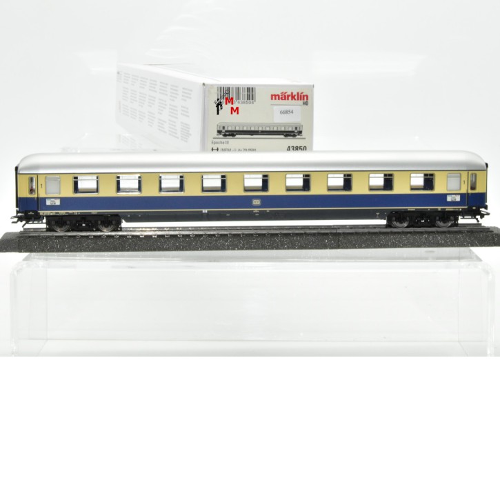 Märklin 43850 Schnellzugwagen "Rheingold", Großraumwagen, 1.Kl., DB, (66854)