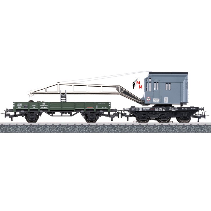 (Neu) Märklin 46719 Kranwagen-Set digital,